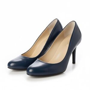 Ralph Lauren Navy Blue Heels